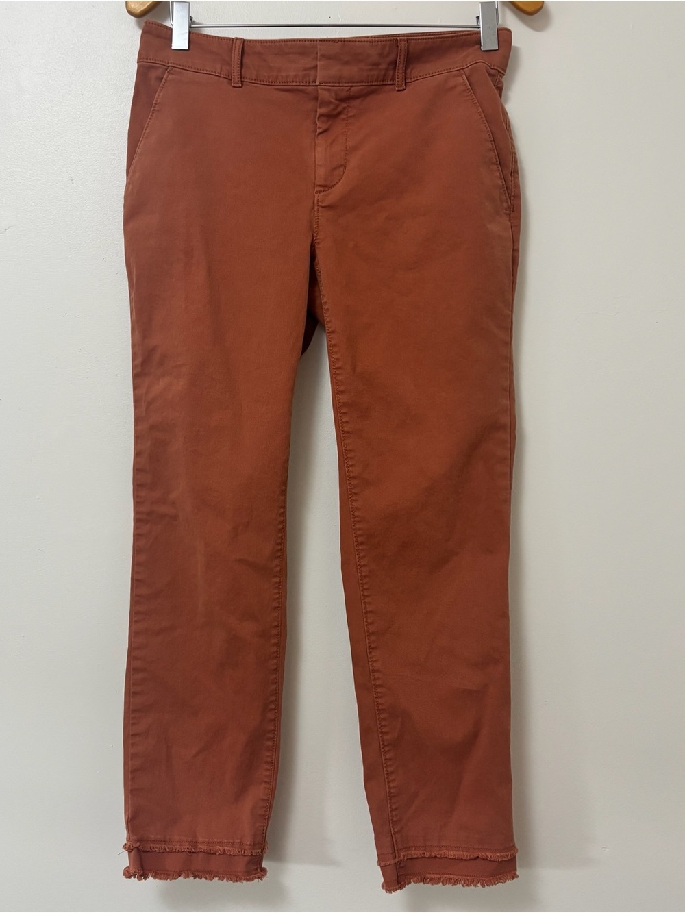 LOFT women’s Rust-Colored Chino Pants